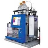 Biotage Isolera LS purification system with UV/Vis detector and compression module, running Spektra software